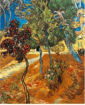 Artwork Title: Trees in the Garden of Saint-Paul Hospital