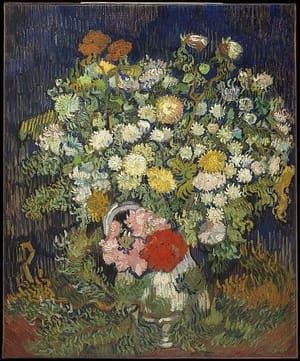 Artwork Title: Bouquet of Flowers in a Vase