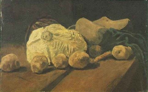 Artwork Title: Still Life With Cabbage And Clogs