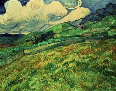 Artwork Title: Landscape At Saint-rémy