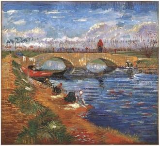 Artwork Title: The Gleize Bridge Over The Vigueirat Canal