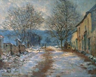 Artwork Title: Effets de neige à Limetz