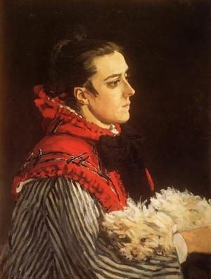 Artwork Title: Camille with a Small Dog