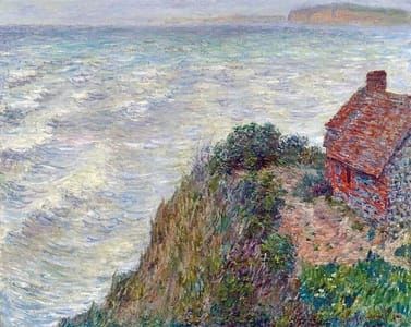 Artwork Title: La maison du pêcheur à Petit-Ailly