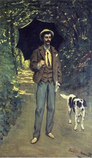 Artwork Title: Victor Jacquemont Holding a Parasol
