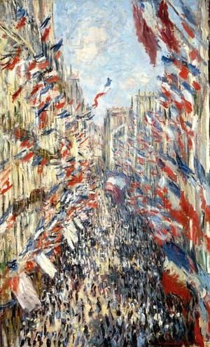 Artwork Title: La rue Montorgueil, à Paris