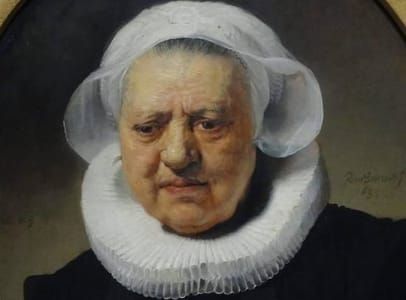 Artwork Title: Portrait of Aechje Claesdr