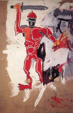 Artwork Title: Red Warrior