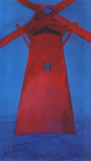 Artwork Title: The Red Mill