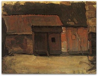 Artwork Title: Schuurdeuren van een Brabantse boerderij (Barn Doors from a Brabant Farm)