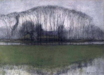 Artwork Title: Geinrust Farm in Marshy Landscape