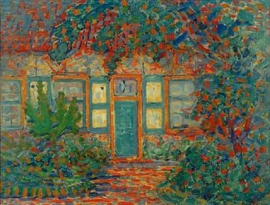 Artwork Title: Little house in sunshine