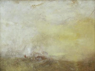Artwork Title: Sunrise With Sea Monsters