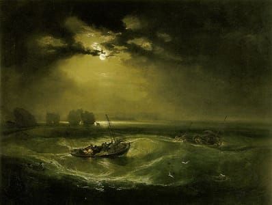 Artwork Title: Fishermen At Sea