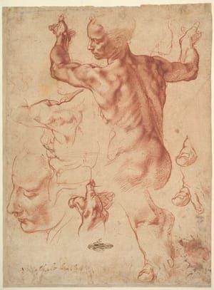 Artwork Title: Studies for the Libyan Sibyl