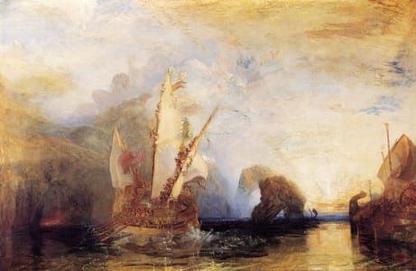 Artwork Title: Ulysses Deriding Polyphemus