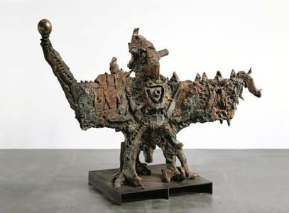 Artwork Title: Totaladler, Baby-chef Der Kunst (das Ei Des Columbussy)