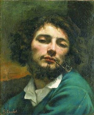 Artwork Title: Self Portrait with Pipe
