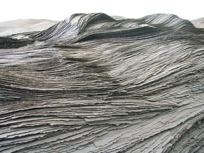 Artwork Title: Ripped And Torn Tar Paper