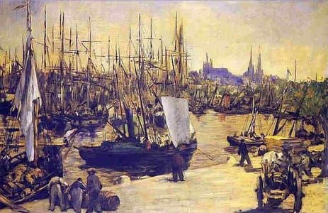 Artwork Title: Le Port de Bordeaux