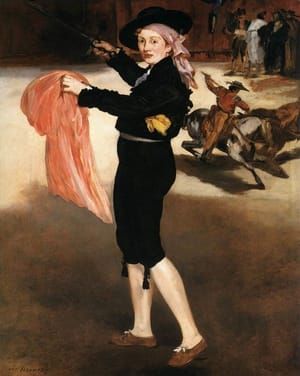 Artwork Title: Mademoiselle V... in the Costume of an Espada