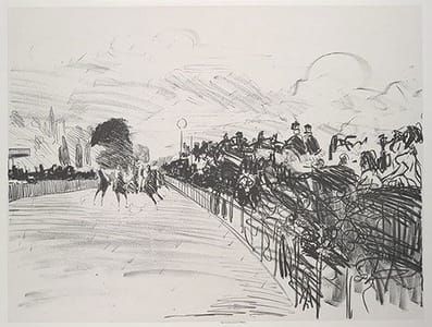 Artwork Title: The Races (Les Courses)