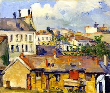 Artwork Title: Les toits
