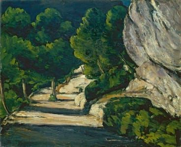 Artwork Title: The  forest road