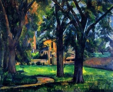 Artwork Title: Chestnut tree and farm