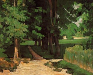 Artwork Title: Lane of Chestnut Trees at the Jas de Bouffan