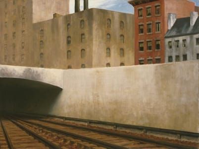 Artwork Title: Approaching a City