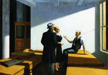 Artwork Title: Conference at Night