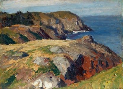 Artwork Title: Blackhead, Monhegan