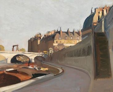 Artwork Title: Le Quai des Grands Augustins