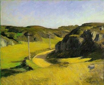 Artwork Title: Road in Maine