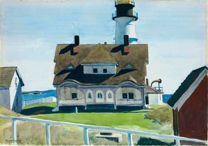 Artwork Title: Captain Strout’s House, Portland Head