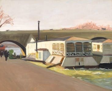 Artwork Title: Les Lavoirs at Pont Royal