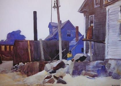 Artwork Title: House on the Shore,1924