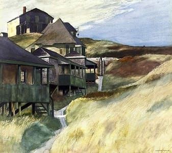 Artwork Title: Shacks at Pamet Head