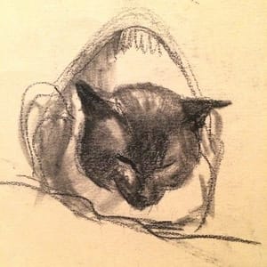 Artwork Title: Detail from a Sketch