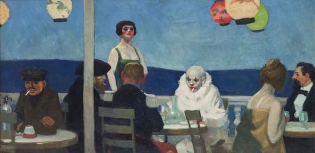 Artwork Title: Soir Bleu