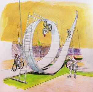 Artwork Title: Looping The Loop