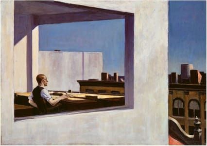 Artwork Title: Office in a Small City