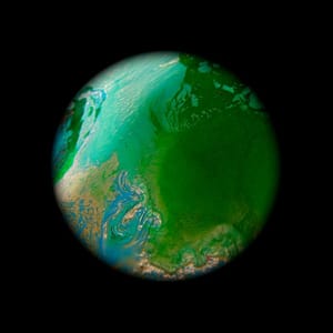 Artwork Title: Blue Green Planet