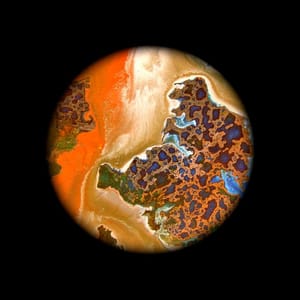 Artwork Title: Copper Planet