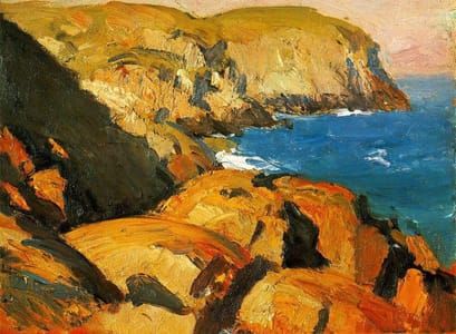 Artwork Title: Blackhead, Monhegan