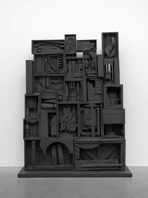 Artwork Title: Black Wall