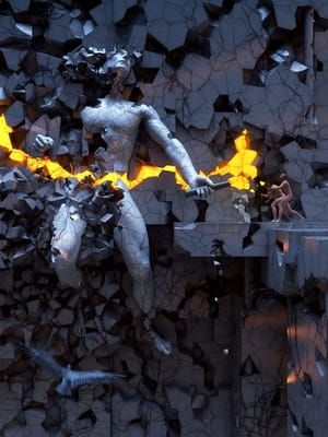 Artwork Title: Baptised By Fire - Prometheus