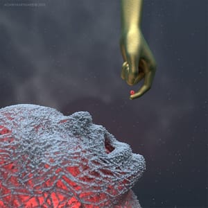 Artwork Title: The Cosmic Diner (Food For Thoughts)