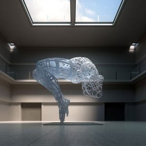 Artwork Title: The Big Sculpture In A Nonexistent Museum